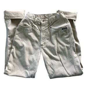 Rockies Cream Straight Leg Women Jeans